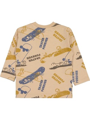Civil Baby Kaykay Baskılı 6-18 Ay Sweatshirt