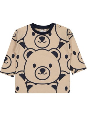 Civil Baby Ayıcıklar Baskılı 6-18 Ay Sweatshirt