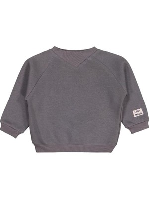 Civil Baby Keep Smiling Etiketli Basic 6-18 Ay Sweatshirt