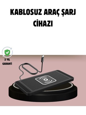 Shopwave Manyetik Kablosuz Araç Şarj Cihazı – Hızlı Şarj, Kaymaz Taban, Güvenli Kullanım
