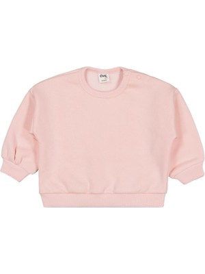 Civil Baby Basic 6-18 Ay Sweatshirt - Pembe