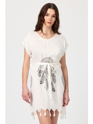 Mulberry Copia Kadın Bambu Plaj Elbisesi