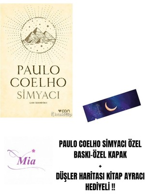 Can Yayınları Paulo Coelho Simyacı Özel Baskı-Özel Kapak + Düşler Haritası Kitap Ayracı Hediyeli !!