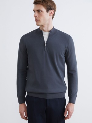 Lc Waikiki Yeni Sezon Dik Yaka Erkek Triko Kazak