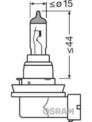 Osram Mtxdpn Ampul 12V H8 35W Night Breaker Laser 150 Güçlü 20 Beyaz Işik Ikili Ambalaj