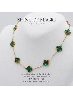 Shine of Magic Jewelry Eon Necklace | Çelik Kolye