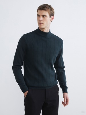 Lc Waikiki Yeni Sezon Yarım Balıkçı Yaka Erkek Triko Kazak