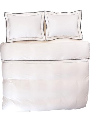 Mena Rise Pıyano Nevresim Seti 200X220 Lacivert