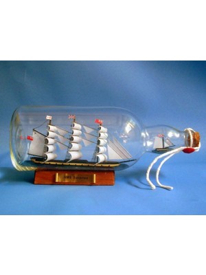 Shopwave Mini Boy Şişe Içerisinde Gemi Maketi