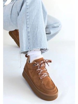 Zengezur Mall Sptrns Muden Taba Süet Bağcıklı Bot (Numara: 39)