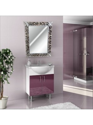 45X60CM Eskitme Gümüş Işleme Rustik Boy Banyo Duvar Salon Aynası