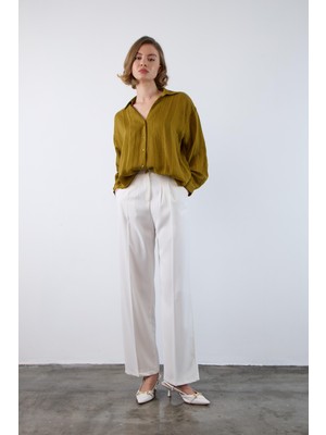 Fast Perry Pileli Palazzo Pantolon