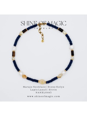 Shine of Magic Jewelry Marajo Necklace | Doğal Taş Kolye