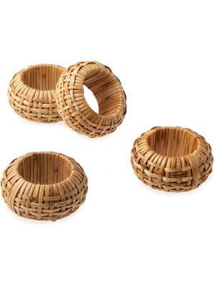 Mena Rise 4'lü Peçete Halkası