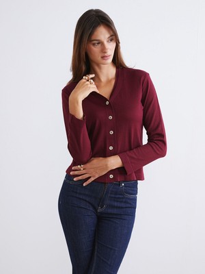 Lc Waikiki Yeni Sezon V Yaka Kadın Triko Hırka