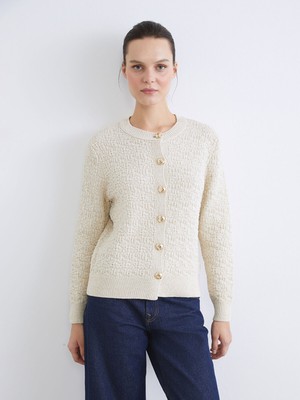 Lc Waikiki Yeni Sezon Bisiklet Yaka Kadın Triko Hırka