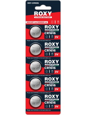 Shopwave 3V Lityum CR1616 Düğme Pil 5 Li Paket