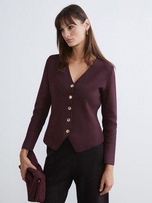 Lc Waikiki Yeni Sezon V Yaka Kadın Triko Hırka