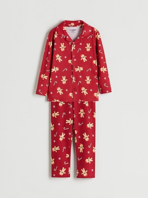 Lc Waikiki Yeni Sezon Yılbaşı Temalı Erkek Çocuk Pijama Takımı
