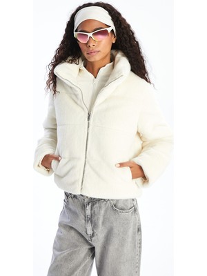 Lc Waikiki Yeni Sezon Dik Yaka Kadın Şişme Mont