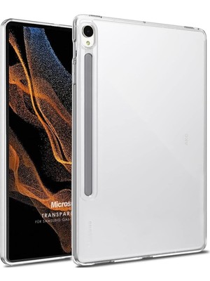 Mena Rise Galaxy Tab S9 Fe Için Kılıf Transparent Soft Şeffaf [galaxy Tab S9 Fe ile Uyumlu Kılıf - Şeffaf]