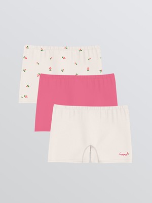 Lc Waikiki Yeni Sezon Baskılı Kız Çocuk Boxer 3'lü