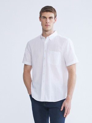 Lc Waikiki Yeni Sezon Regular Fit Kısa Kollu Erkek Gömlek