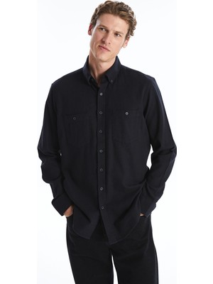 Lc Waikiki Yeni Sezon Regular Fit Uzun Kollu Gabardin Erkek Gömlek