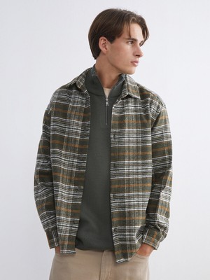 Lc Waikiki Yeni Sezon Rahat Kalıp Uzun Kollu Ekose Erkek Oduncu Gömlek Ceket