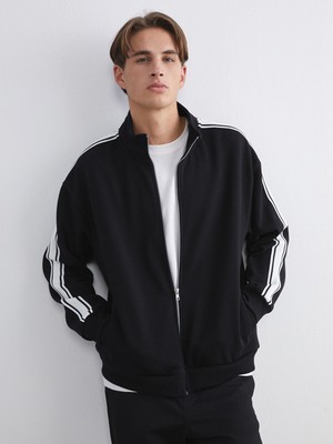 Lc Waikiki Yeni Sezon Dik Yaka Uzun Kollu Erkek Fermuarlı Sweatshirt