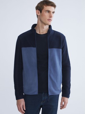 Lc Waikiki Yeni Sezon Dik Yaka Polar Erkek Fermuarlı Sweatshirt
