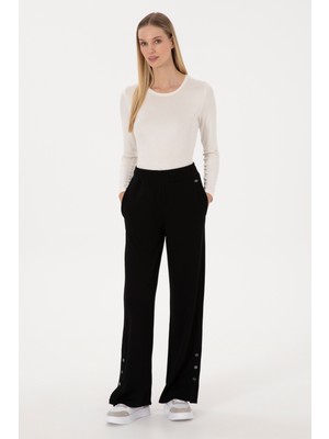 U.s. Polo Assn. Kadın Siyah Eşofman Altı 50314201-VR046