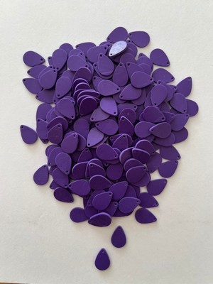 öztürk Patik Yazma Abiye Çanta Cüzdan Işleme Damla Pul. Fimo Hamur 25GR Tahmini 190X200ADET 8X12MM No;7.