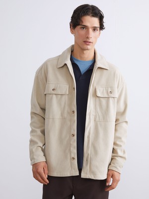 Lc Waikiki Yeni Sezon Rahat Kalıp Uzun Kollu Kadife Erkek Gömlek Ceket