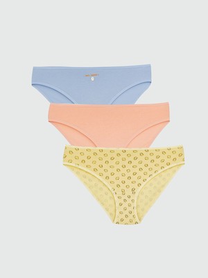 Lc Waikiki Yeni Sezon Baskılı Bikini Külot 3'lü