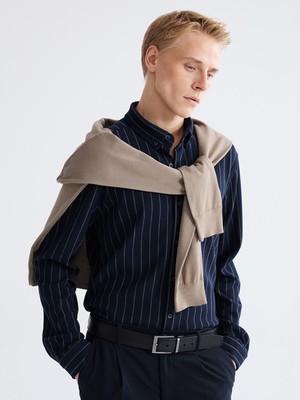 Lc Waikiki Yeni Sezon Regular Fit Uzun Kollu Çizgili Erkek Gömlek