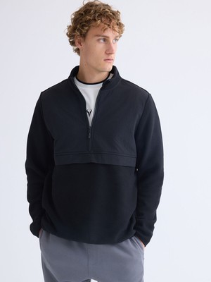 Lc Waikiki Yeni Sezon Dik Yaka Uzun Kollu Polar Erkek Sweatshirt