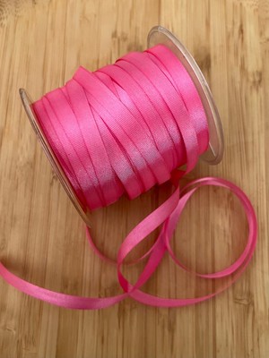 Ulutaş Ipek Nakış Kurdele 7mm 47 Metre Renk No: 25 Pembe.