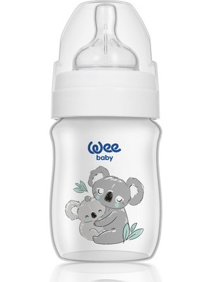 Wee Baby Safari Geniş Ağızlı Antikolik Pp Bebek Biberonu 250 Ml Yavaş Akış 0-6 Ay