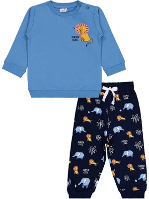 Civil Baby Safari Baskılı 2'li Set 6-18 Ay Takım