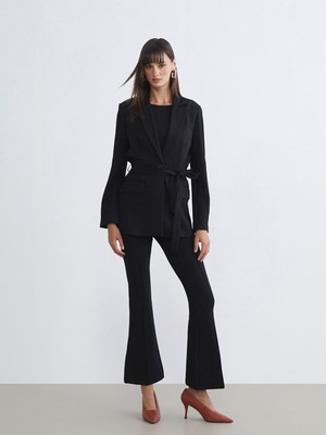 Lc Waikiki Yeni Sezon Beli Lastikli Ispanyol Paça Kadın Pantolon