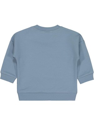 Civil Baby Civil Basic Timeless 6-18 Ay Sweatshirt - Mavi
