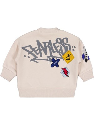 Civil Baby Kaykay Baskı 6-18 Ay Sweatshirt