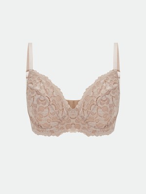 Lc Waikiki Yeni Sezon Balenli Dolgusuz Dantelli Tişört Sütyen