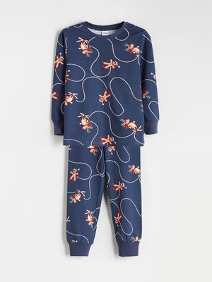 Lc Waikiki Yeni Sezon Yılbaşı Temalı Erkek Çocuk Pijama Takımı
