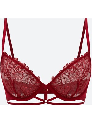 Lc Waikiki Yeni Sezon Balenli Dolgusuz Dantelli Fantezi Tişört Sütyen