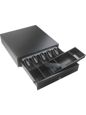 Netum Para Çekmecesi Büyük Boy Elektronik Sistem 5 Adet Banknot 5 Adet Madeni Para Gözlü Pls Sürgü 41 x 41 Ecd