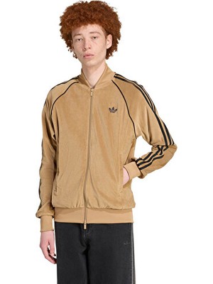 Adidas Sst Tt Erkek Günlük Ceket JX1561 Kahverengi