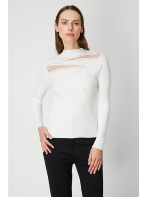 Eskişehir Mağazacılık 60391 Onteks Kazak Taşlı Uzun Kol