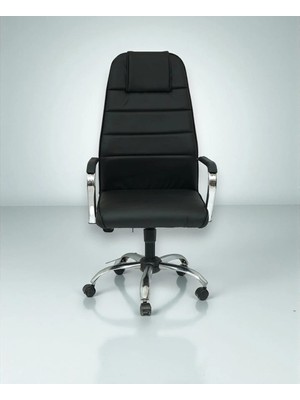 Yönetici Müdür Makam Deri Kaplama Ofis Koltuğu